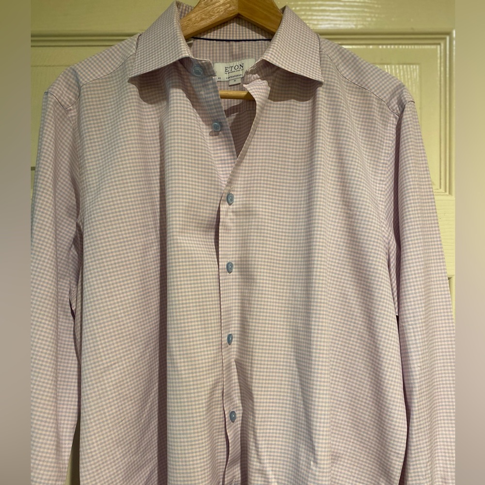 Eton Men’s Dress Shirt Contemporary Fit